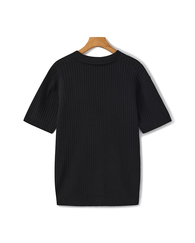 Premium Rippstrick Polo