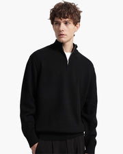 100% Merinowolle Zip Up