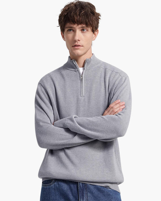 100% Merinowolle Zip Up