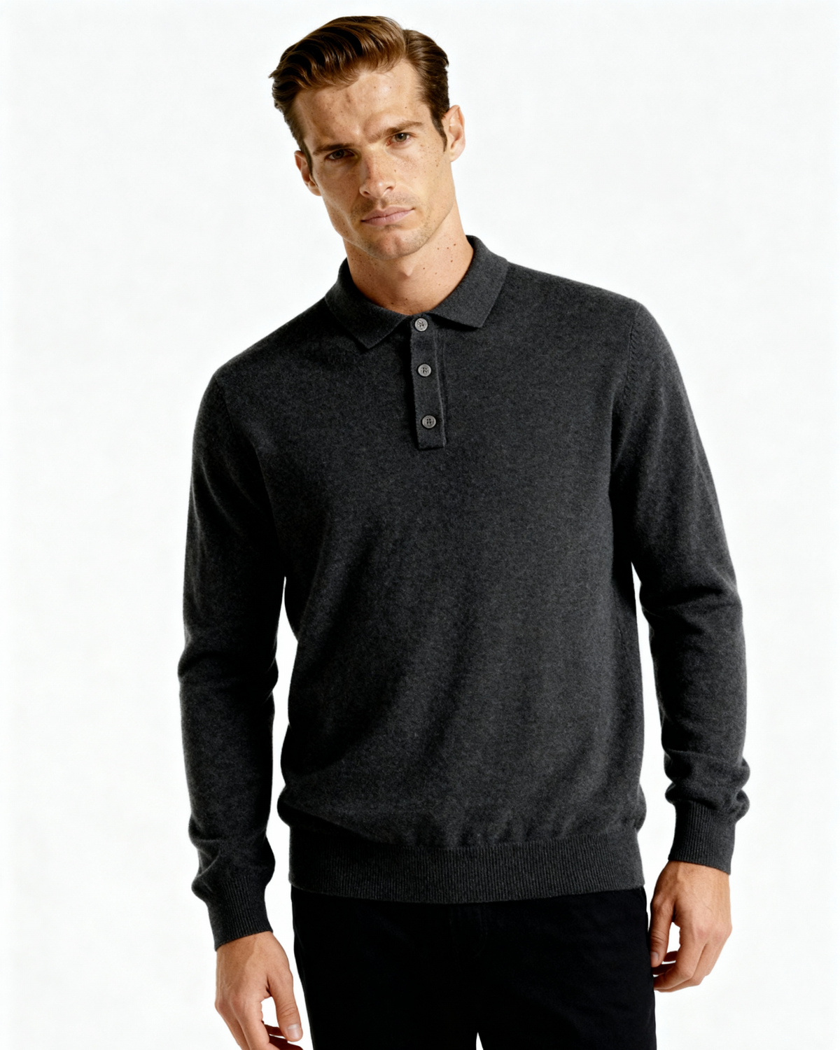 100% Kaschmir Polo