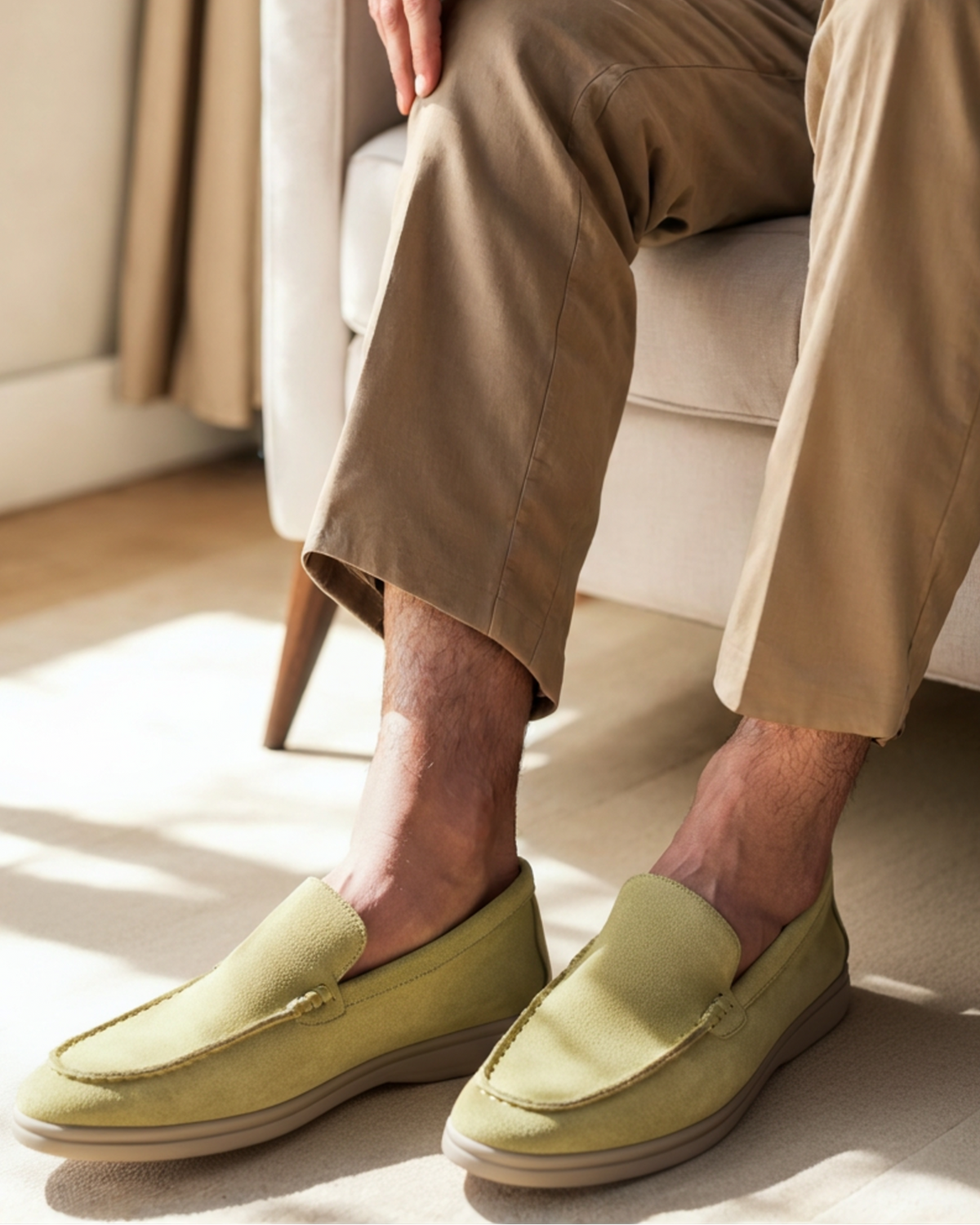 Old Money Premium Wildleder-Loafer
