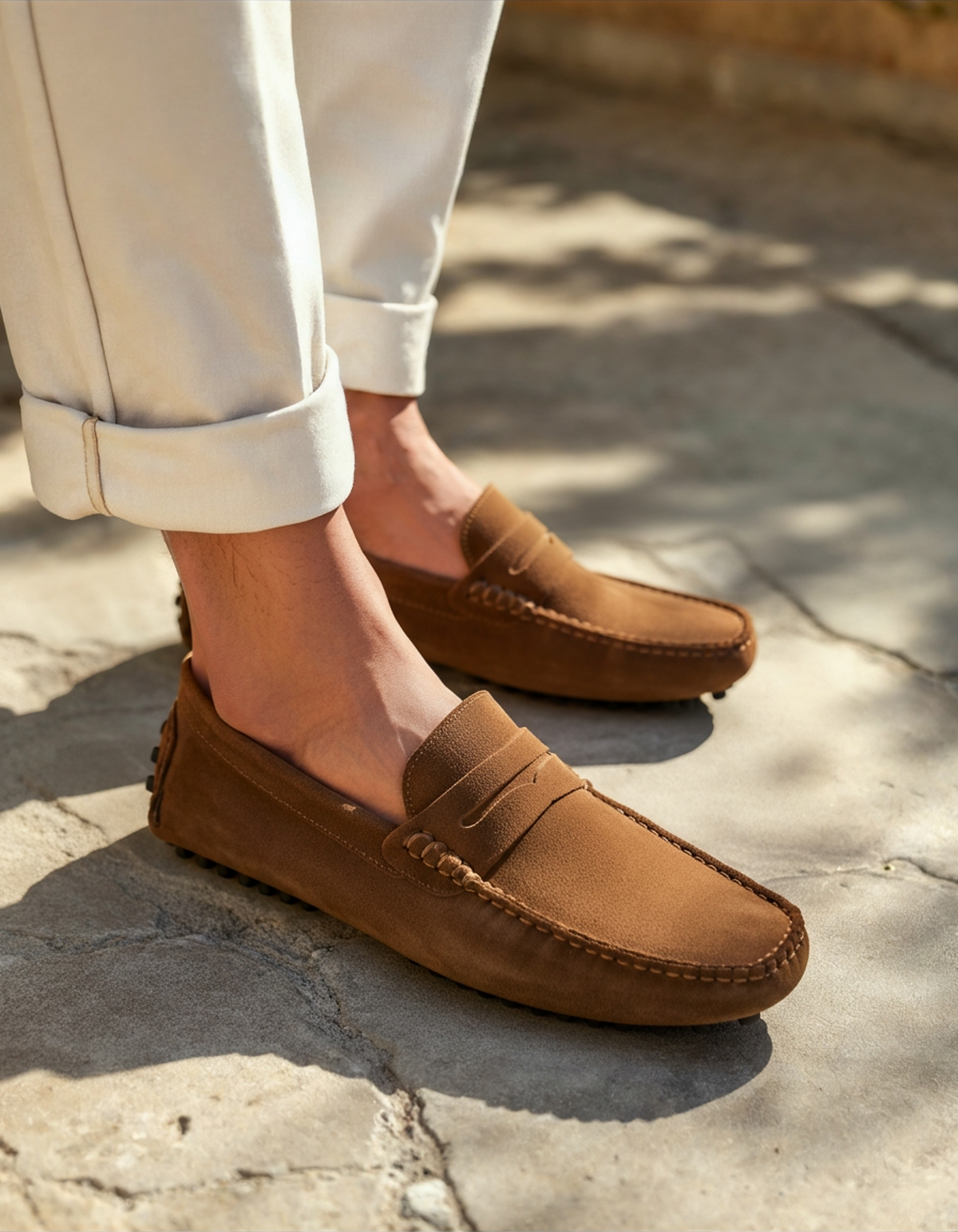 Wildleder Driver Loafer