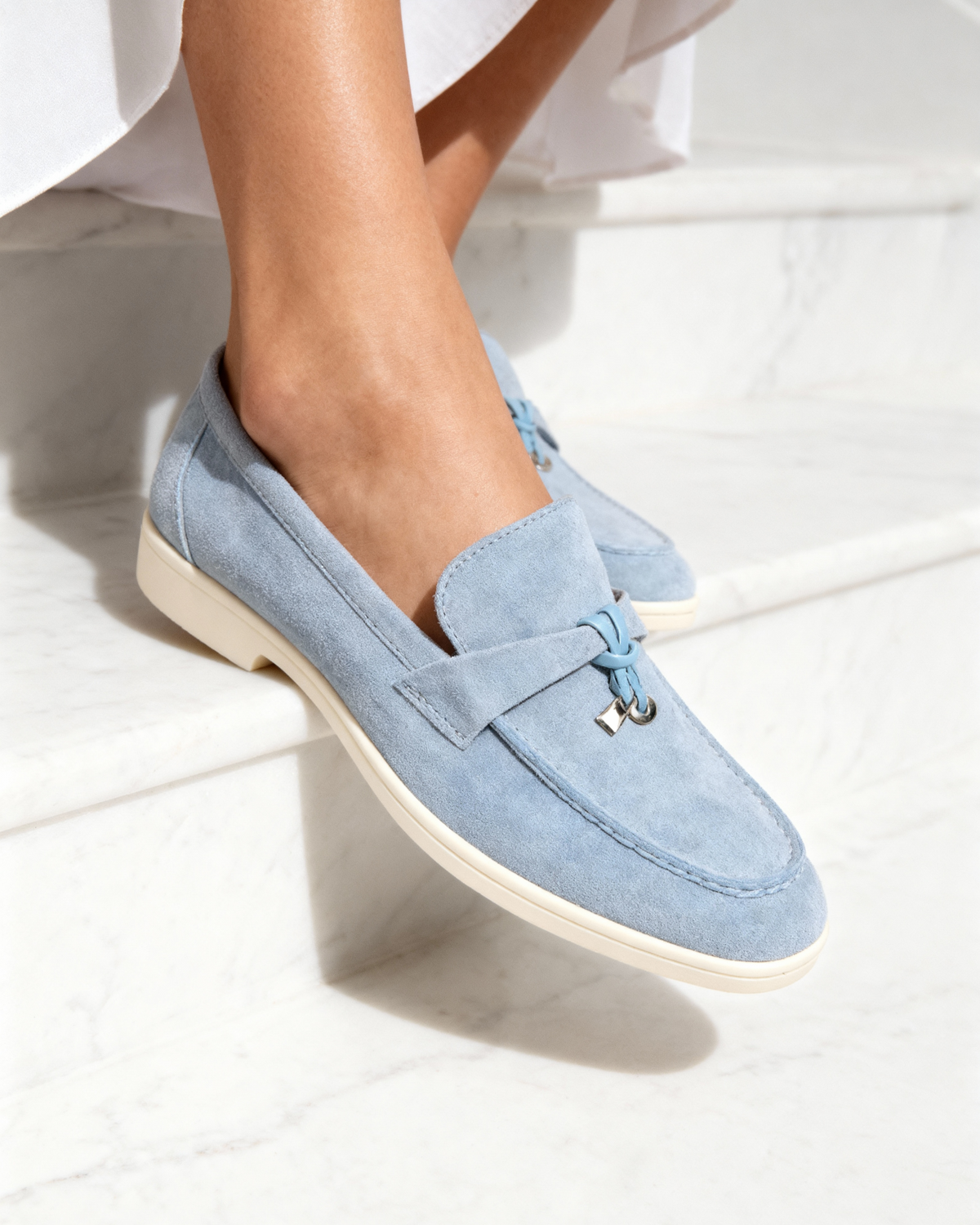 Old Money Wildleder Lady Loafer