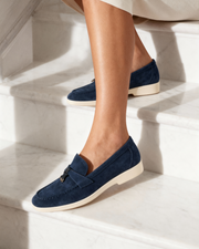 Old Money Wildleder Lady Loafer