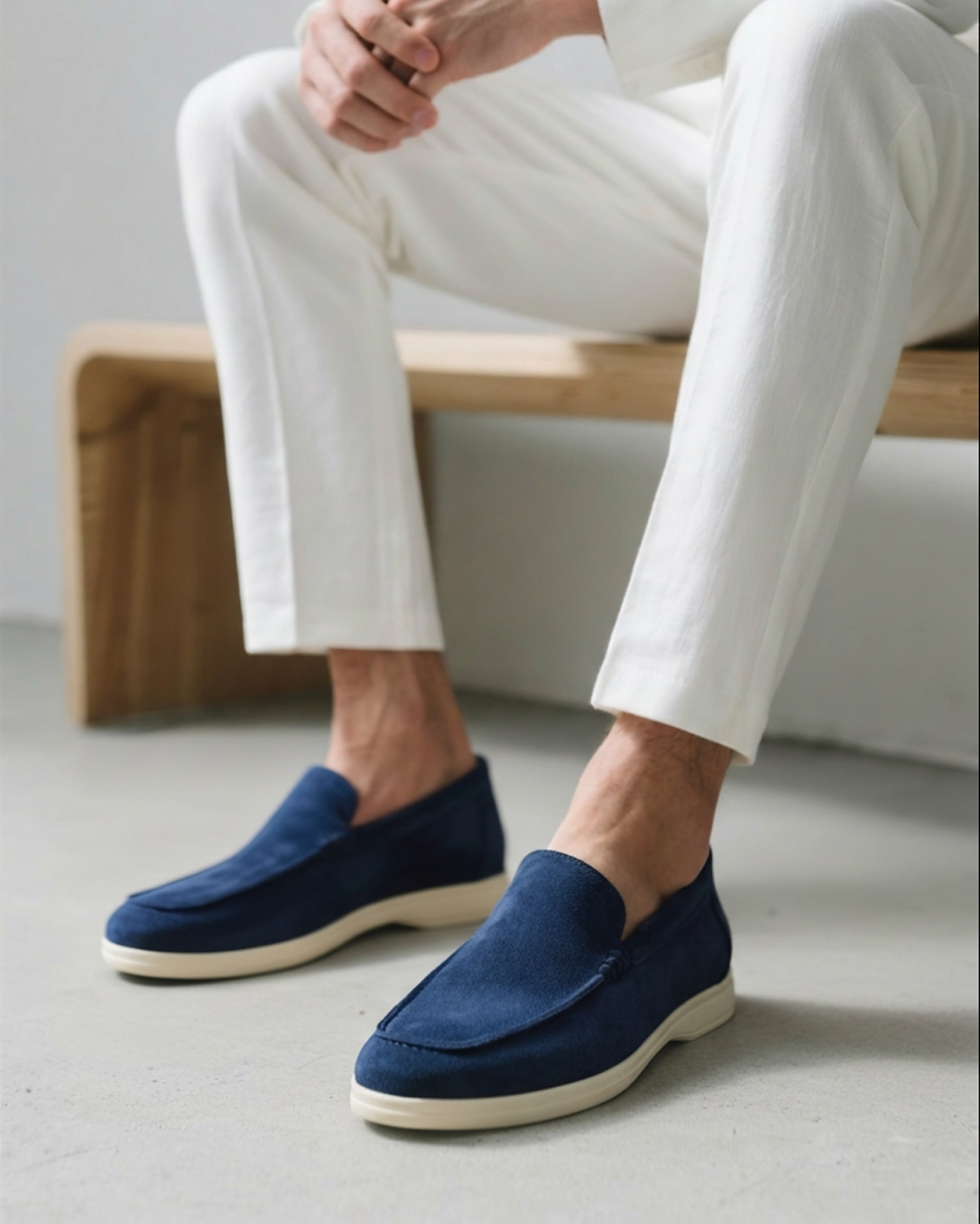 Old Money Wildleder-Loafer