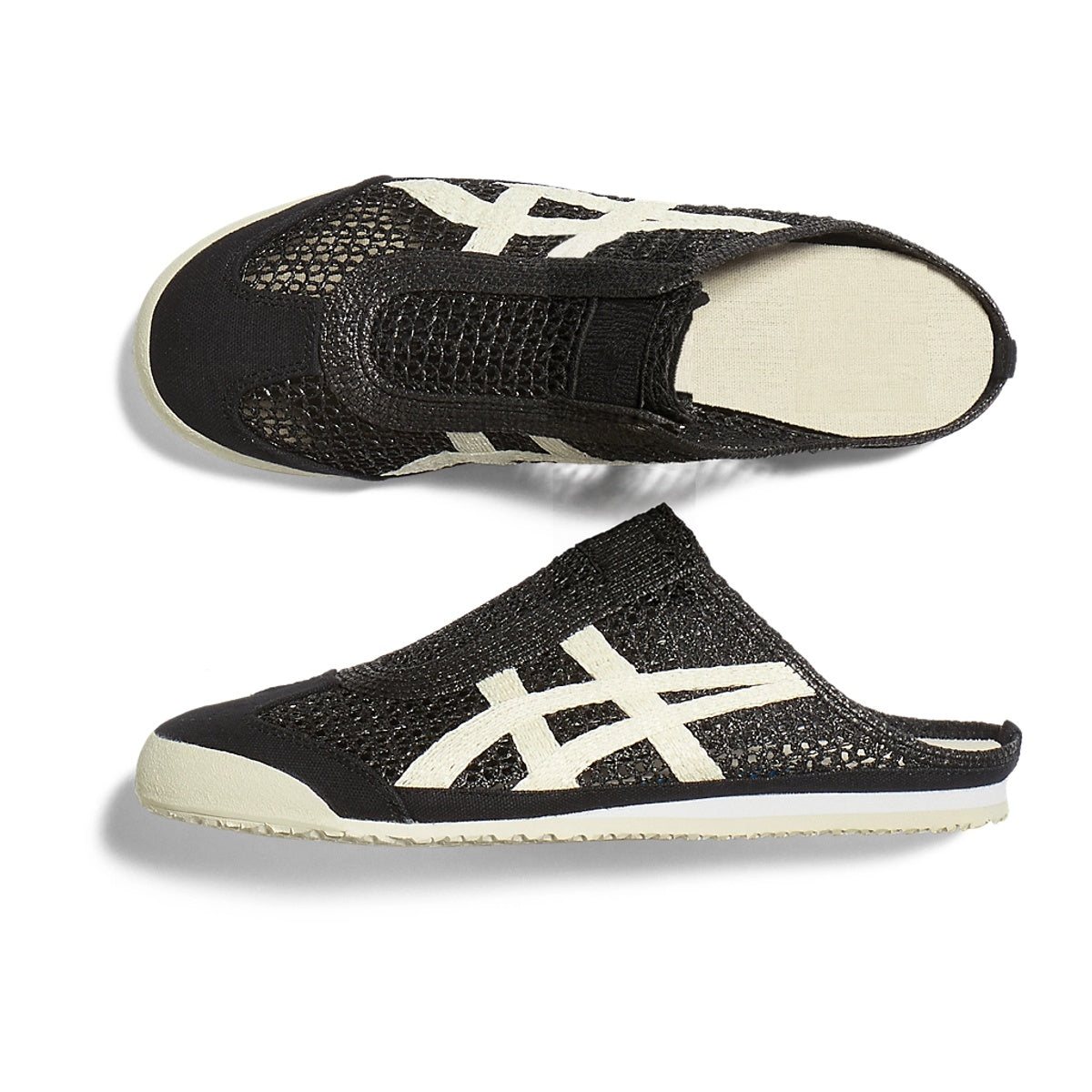 Mexico 66 Sabot Schwarz/Cream