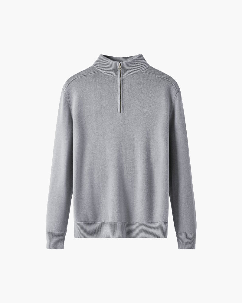 100% Merinowolle Zip Up