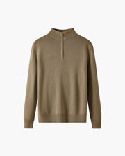 100% Merinowolle Zip Up
